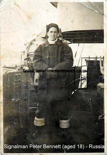 Peter Bennett in Russia 1942